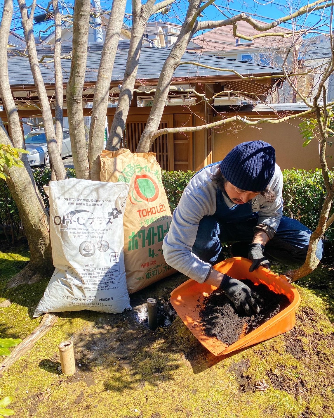 割竹挿入法