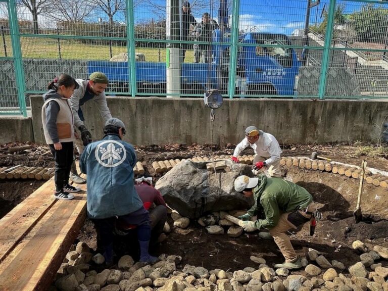 東京都　杉並区　ビオトープ　メダカ　植生　樹木医　小学校　課外授業