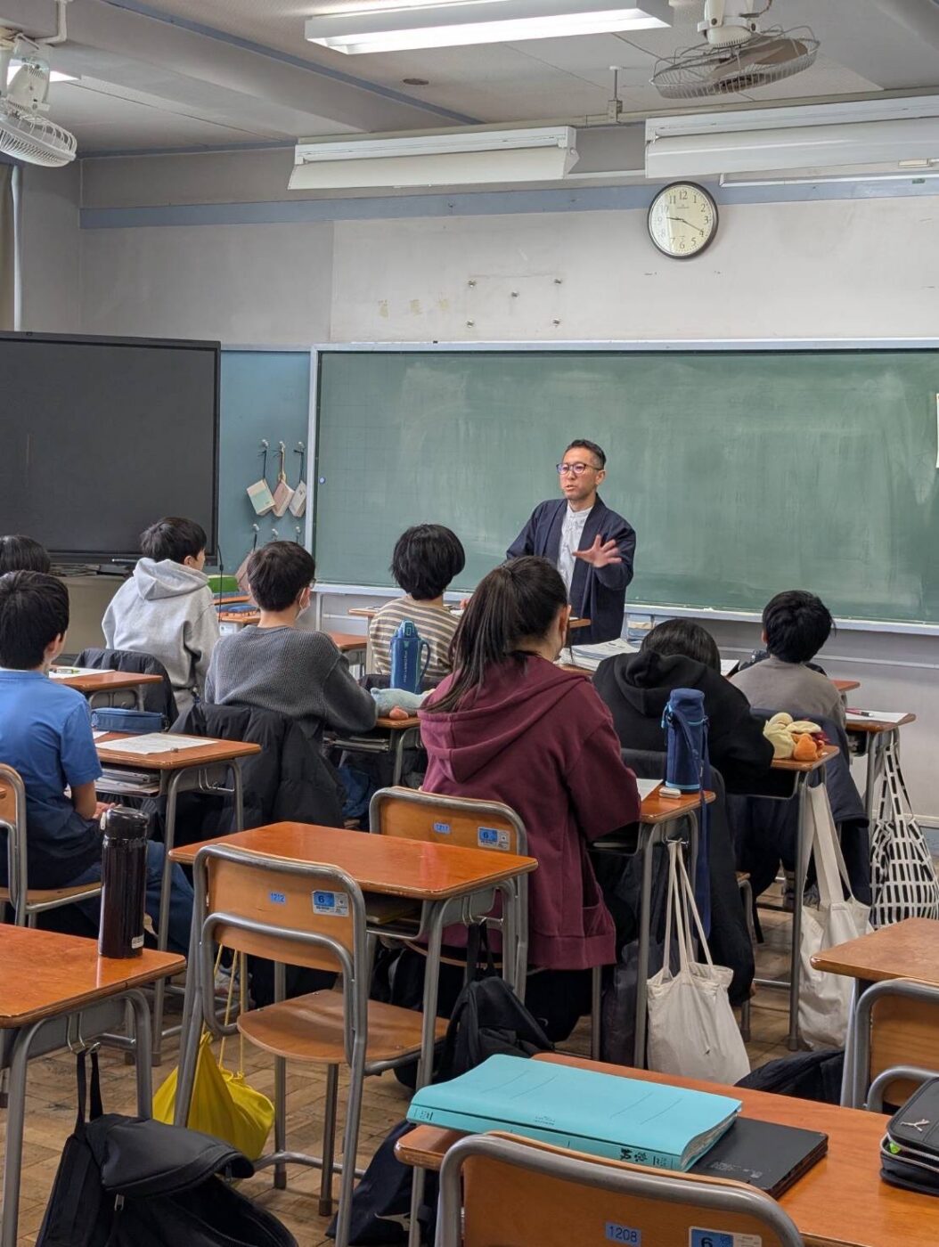 杉並区　働く人の話を聞く会　中学校　区立　教育　樹木医　東京都