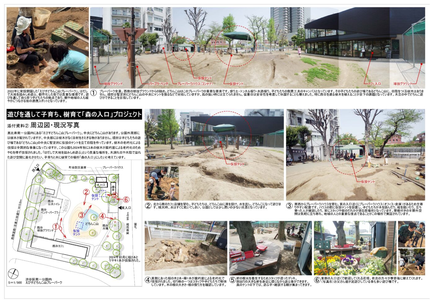 恵比寿どろんこ山プレーパーク 恵比寿薬袋一公園 緑の環境プラン大賞 シンボル・ガーデン部門 国土交通大臣賞