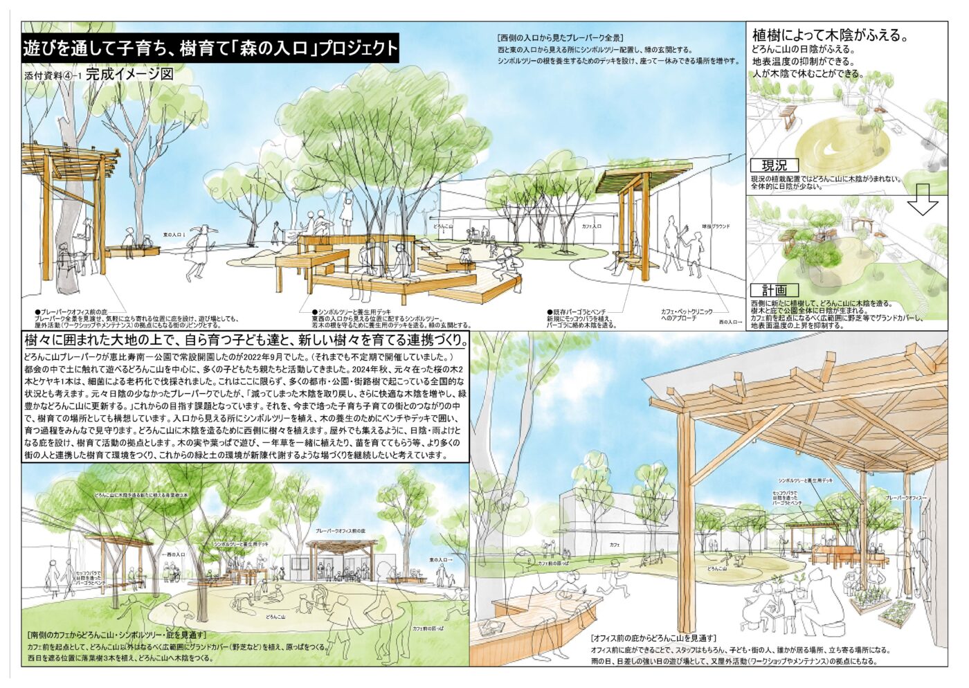 恵比寿どろんこ山プレーパーク 恵比寿薬袋一公園 緑の環境プラン大賞 シンボル・ガーデン部門 国土交通大臣賞