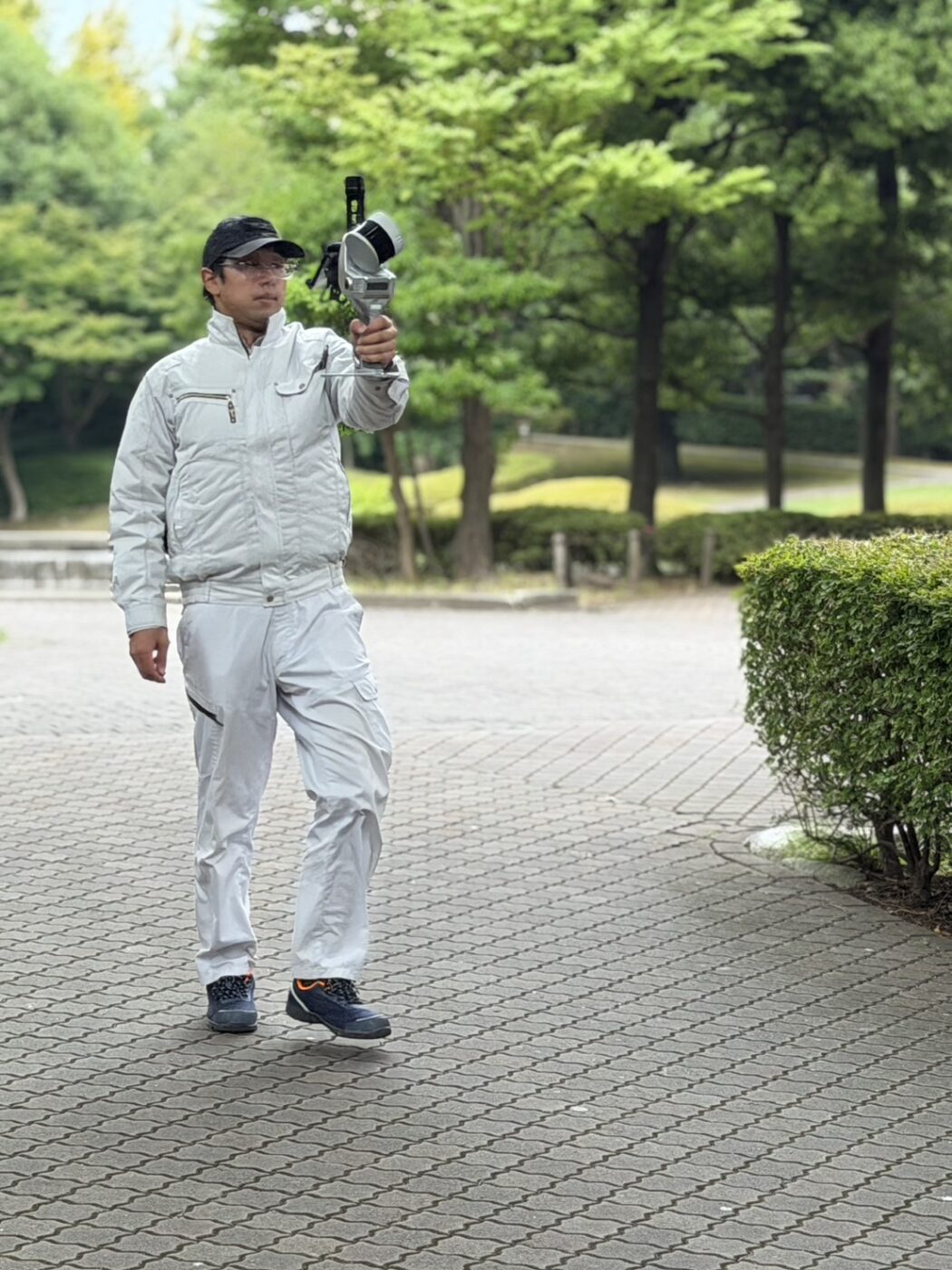 ハンディ型3Dレーザースキャナー　点群