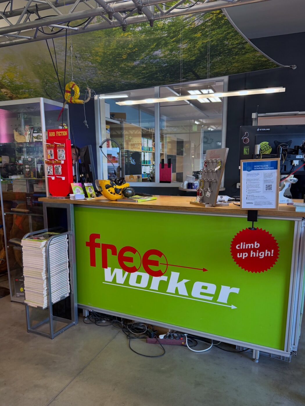 freeworker　ドイツ　アーボリスト　ショップ　樹木医
