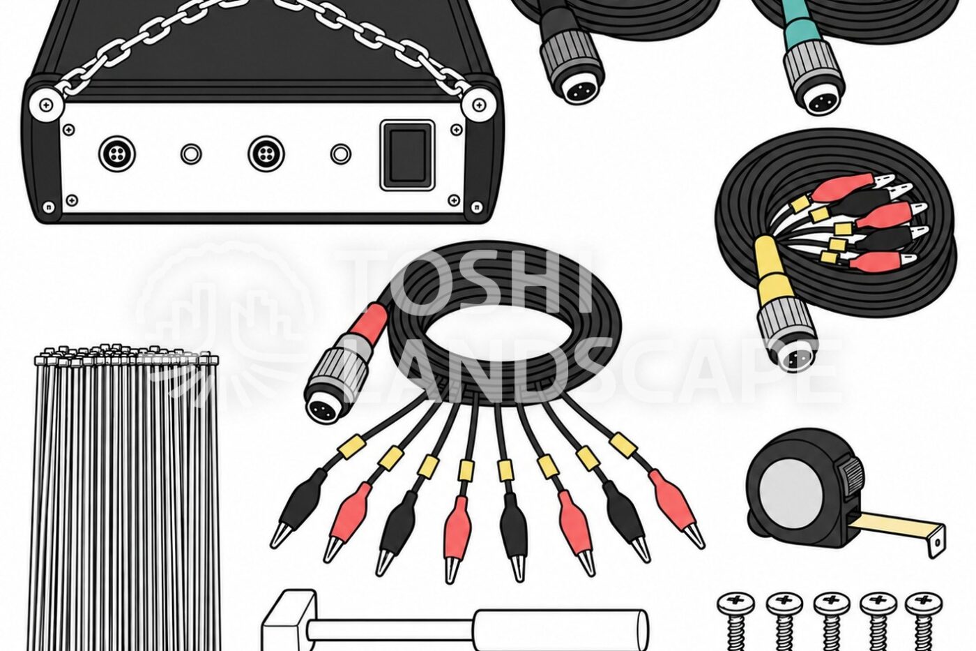 アーボエレクトロ ArborElectro インピーダンストモグラフ 電気抵抗 幹 電極 樹木診断 樹木医