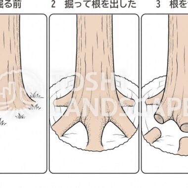 ダイナルート DynaRoot 風 根元の傾き 傾斜計 風速計 根返り 安全率 樹木医