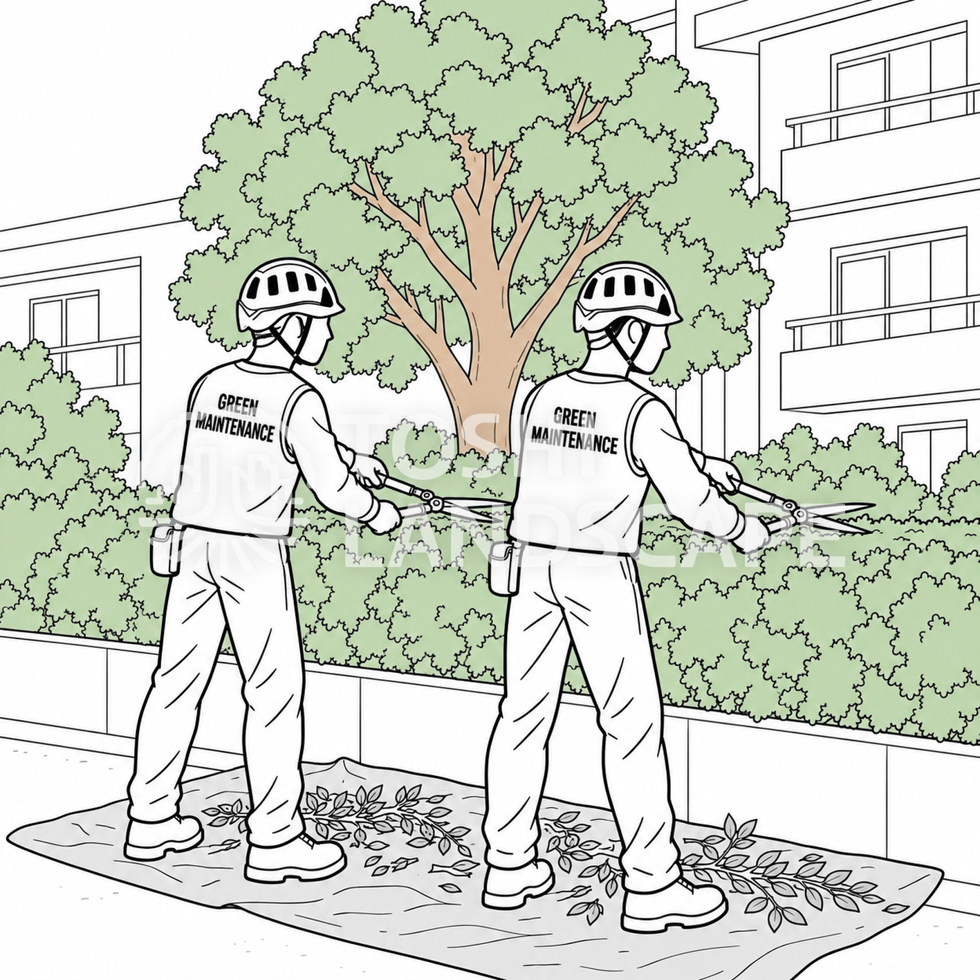 守破離 型 刈込 先輩 若手 植木屋 剪定