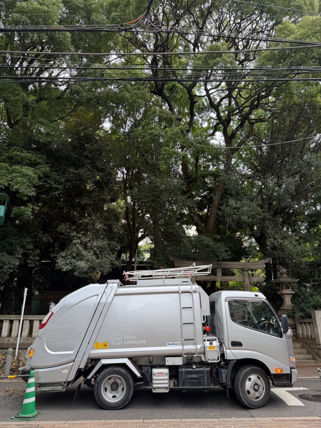 新明和 G-PX 日野 デュトロ 2t パッカー車 塵芥車 左側面