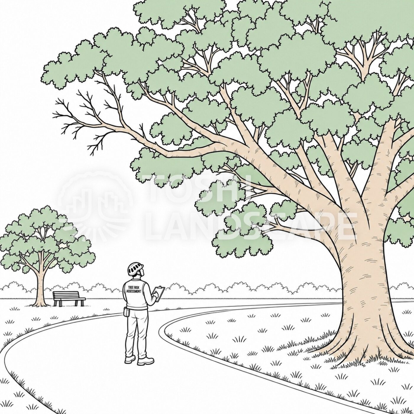 都市公園 樹木点検 枯れ枝 園路 樹木医 点検票