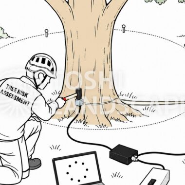 ルートディテクター Root Detector 根の探査 音の速さ 根系 樹木診断 樹木医