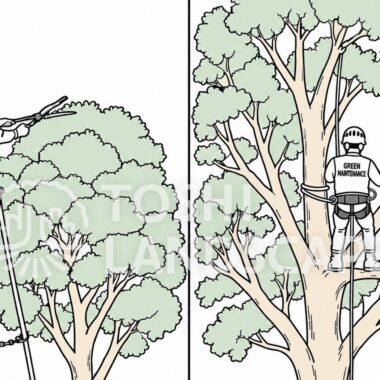 アーボリスト ツリークライミング 植木職人 三脚脚立 地下足袋 ハーネス ロープ 比較